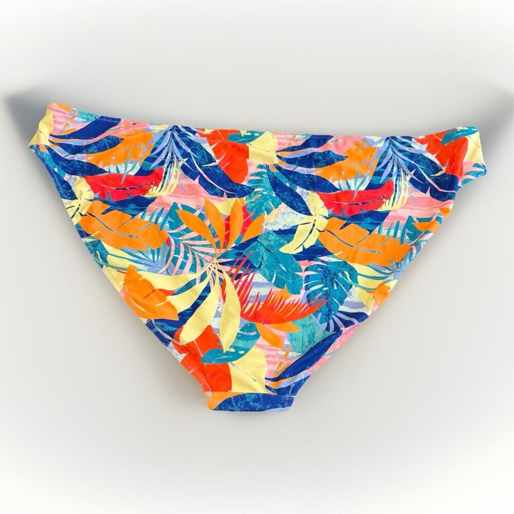 Old Navy Bikini Bottoms Women’s 4X Tropical Leaf Print Lined Swim Brief Beach - Picture 2 of 7